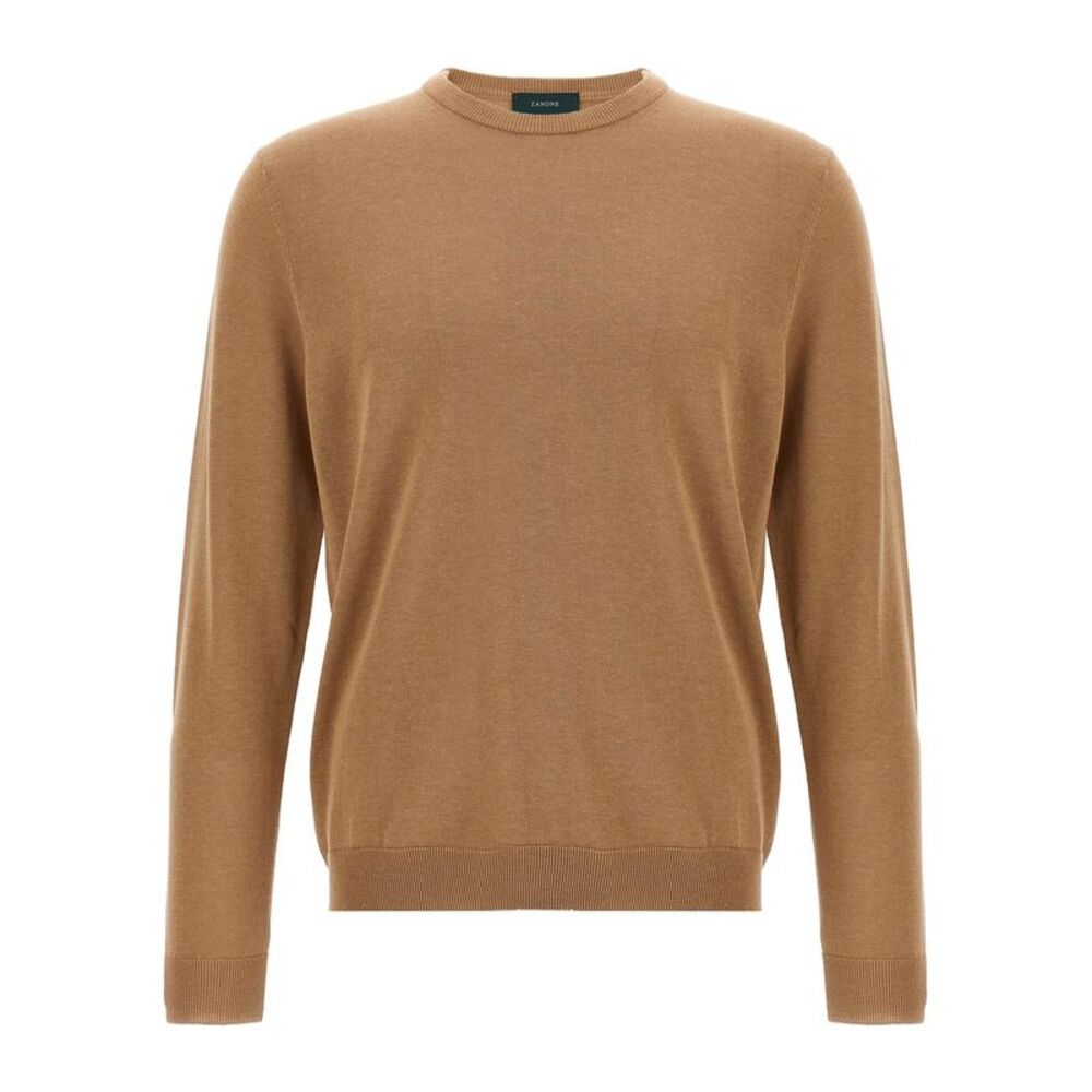 ZANONE Beige Cotton Men's Cardigan